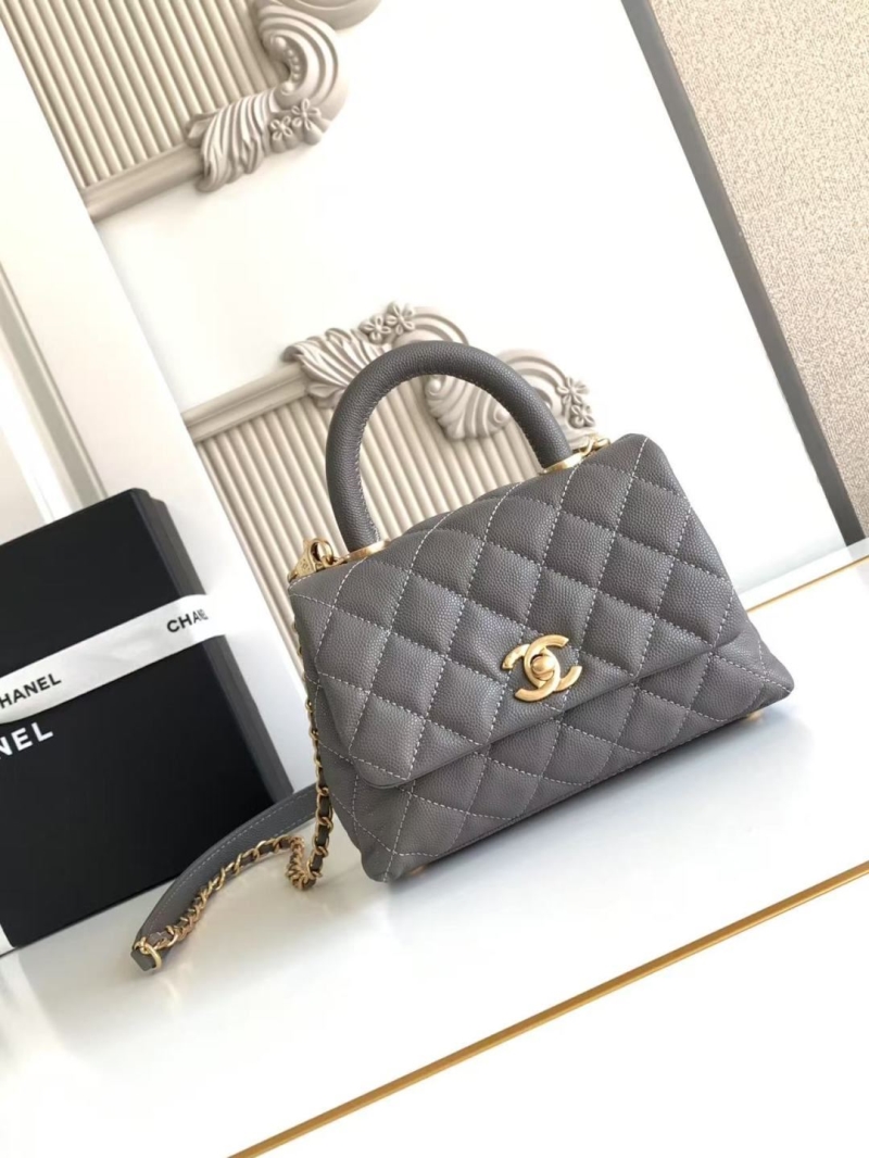 Ch**el top handle bags